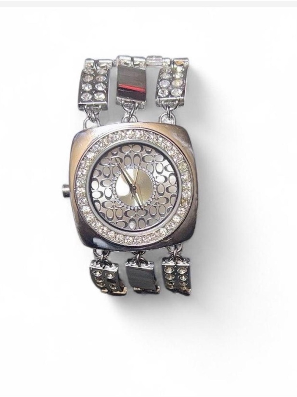 Coach vintage rhinestone watch 🖤✨